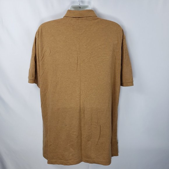 Tommy Hilfiger Classic Fit XL Brown Polo - Picture 2 of 8
